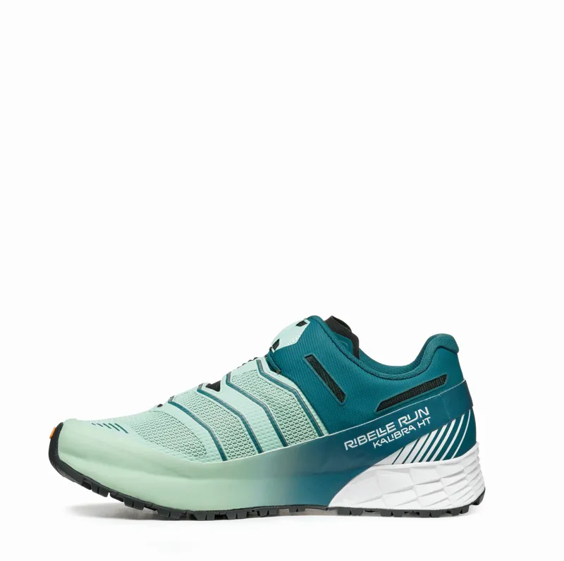 Scarpa Womens Ribelle Run Kalibra HT Shoes - Misty Jade-Deep Lagoon-2